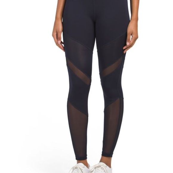 Electric Yoga Pants - NWT Large Electric Yoga Navy Trendsetter Legging